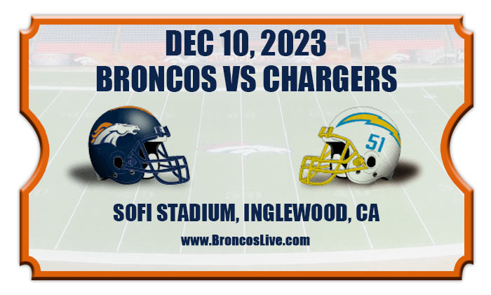 2023 Broncos Vs Chargers
