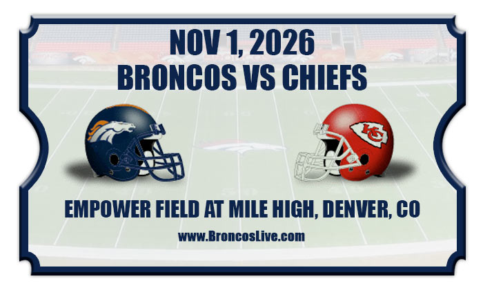 2026 Broncos Vs Chiefs2